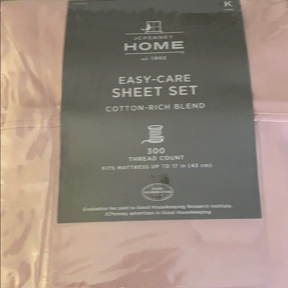 Pink cotton sheets